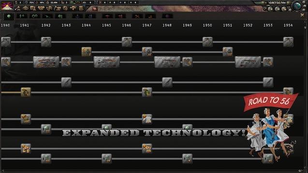 The Road to 56 for Hearts Of Iron 4