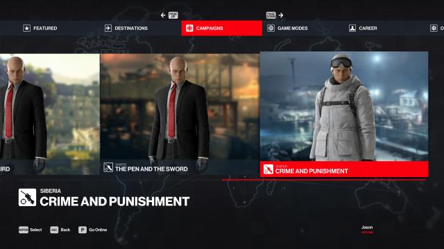 Оффлайн миссии / Offline Missions для Hitman 3