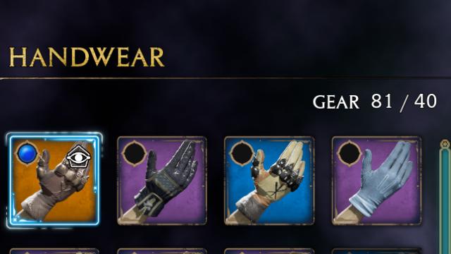 Unlock Gear Limit Capacity