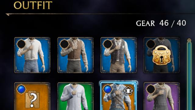 Unlock Gear Limit Capacity for Hogwarts Legacy