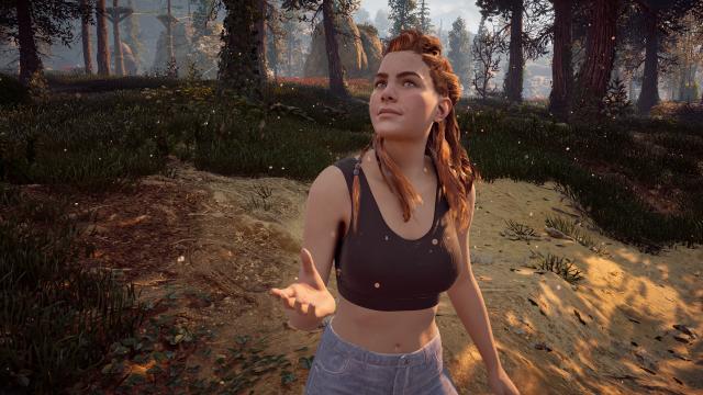 Спортивное одеяние Элой / Casual Outfit for Aloy для Horizon Zero Dawn