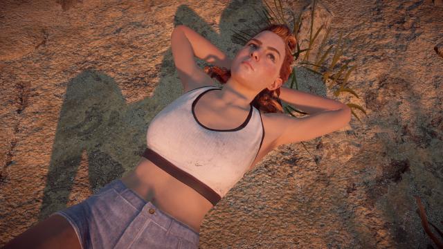 Спортивное одеяние Элой / Casual Outfit for Aloy для Horizon Zero Dawn