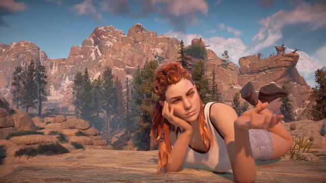 Спортивное одеяние Элой / Casual Outfit for Aloy для Horizon Zero Dawn
