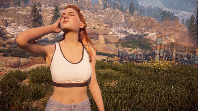 Спортивное одеяние Элой / Casual Outfit for Aloy для Horizon Zero Dawn