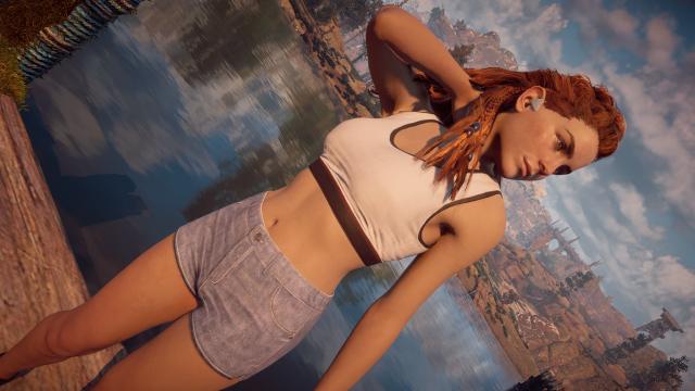 Спортивное одеяние Элой / Casual Outfit for Aloy для Horizon Zero Dawn