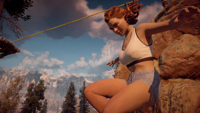 Спортивное одеяние Элой / Casual Outfit for Aloy для Horizon Zero Dawn