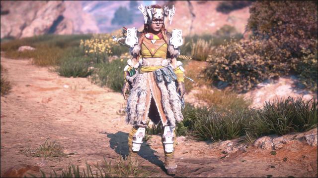 Alternate Armour Colours for Aloy for Horizon Zero Dawn