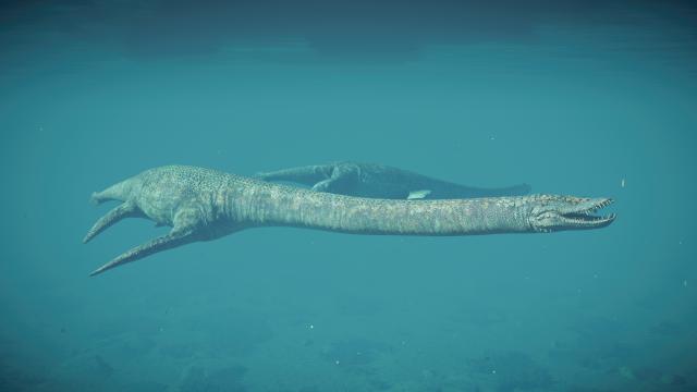 Эласмозавры / Elasmosaurus Paleo edits - rig edited для Jurassic World Evolution 2
