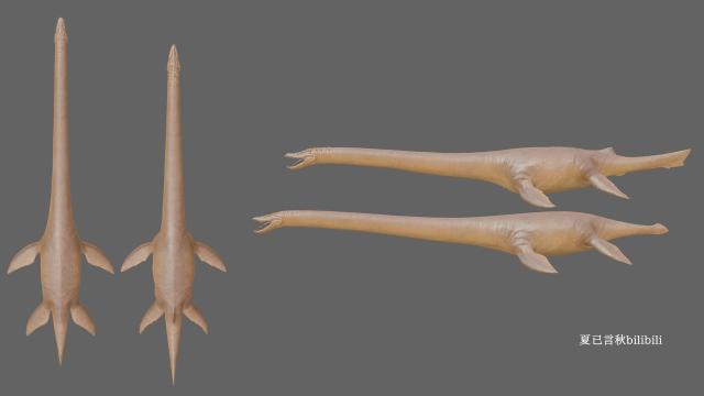 Эласмозавры / Elasmosaurus Paleo edits - rig edited для Jurassic World Evolution 2