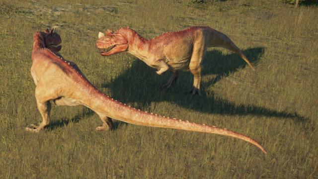Revamped Ceratosaurus Model for Jurassic World Evolution 2