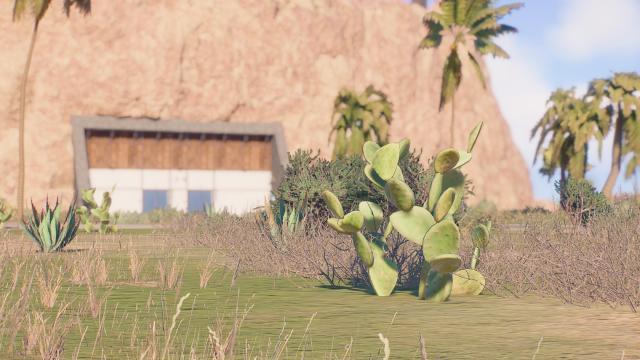 Зеленая трава в пустыне / Greener Grass - San Diego and Desert Maps для Jurassic World Evolution 2