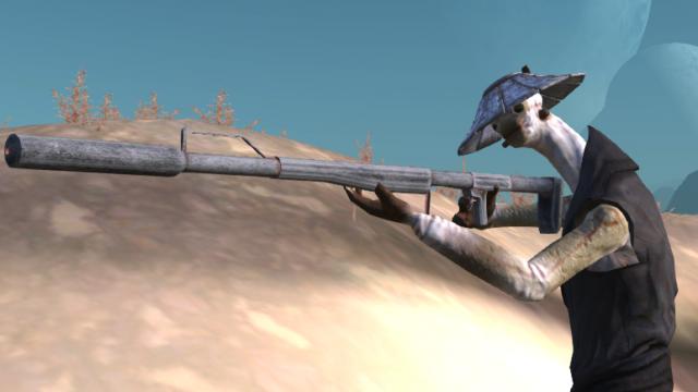 Новое огнестрельное оружие / Somewhat immersive guns для Kenshi