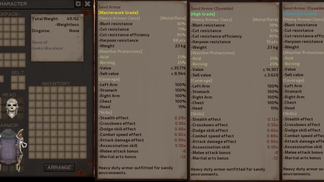 Sand Set для Kenshi