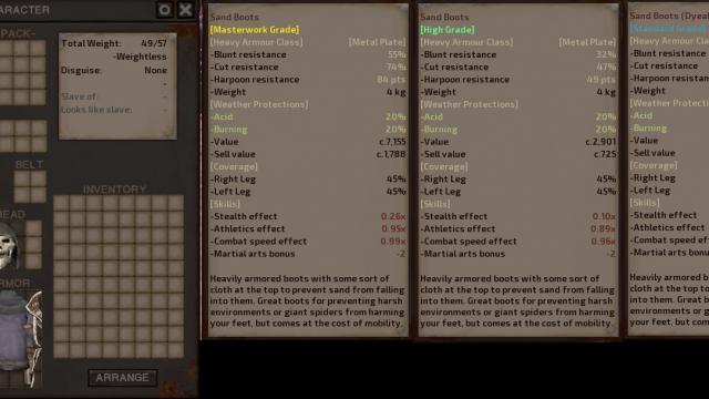 Sand Set для Kenshi