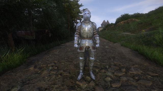 Серебряная рыцарская броня / Silver Knight Armor Spoa For KDC для Kingdom Come: Deliverance