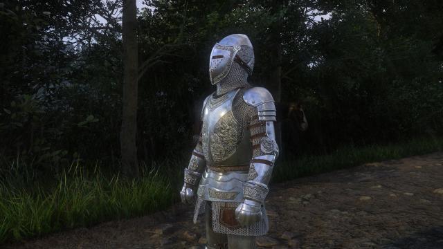 Серебряная рыцарская броня / Silver Knight Armor Spoa For KDC для Kingdom Come: Deliverance