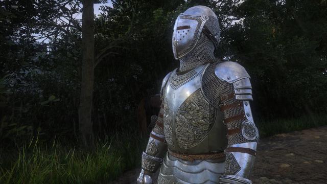 Серебряная рыцарская броня / Silver Knight Armor Spoa For KDC для Kingdom Come: Deliverance