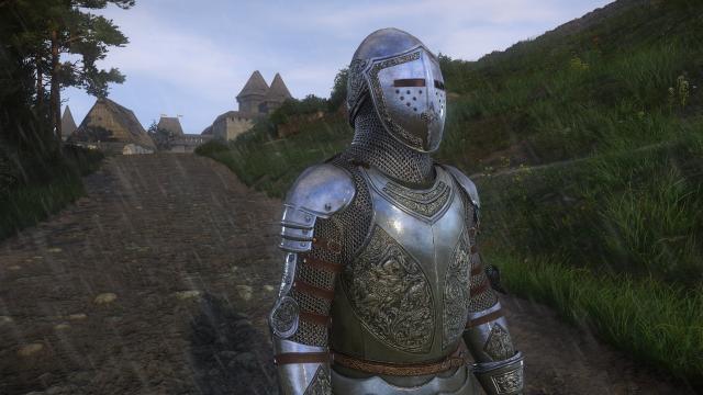 Серебряная рыцарская броня / Silver Knight Armor Spoa For KDC для Kingdom Come: Deliverance
