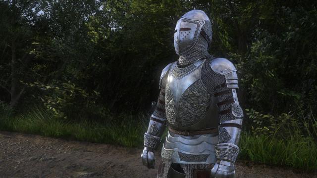 Серебряная рыцарская броня / Silver Knight Armor Spoa For KDC для Kingdom Come: Deliverance