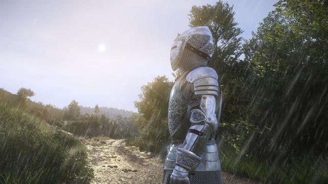 Серебряная рыцарская броня / Silver Knight Armor Spoa For KDC для Kingdom Come: Deliverance