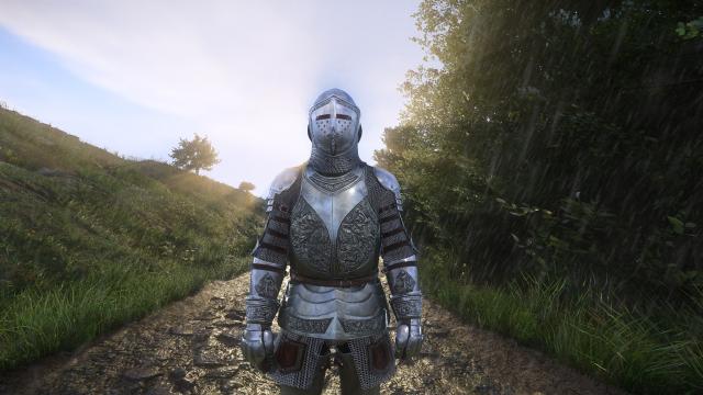 Серебряная рыцарская броня / Silver Knight Armor Spoa For KDC для Kingdom Come: Deliverance