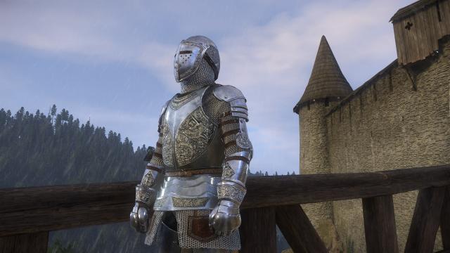 Серебряная рыцарская броня / Silver Knight Armor Spoa For KDC для Kingdom Come: Deliverance