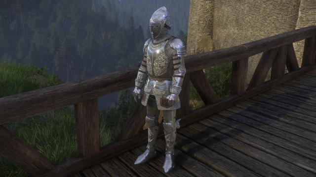 Серебряная рыцарская броня / Silver Knight Armor Spoa For KDC для Kingdom Come: Deliverance