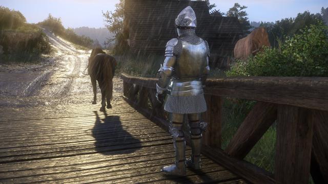 Серебряная рыцарская броня / Silver Knight Armor Spoa For KDC для Kingdom Come: Deliverance