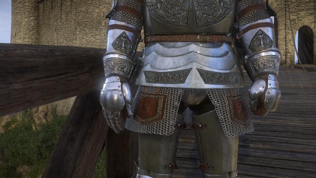 Серебряная рыцарская броня / Silver Knight Armor Spoa For KDC для Kingdom Come: Deliverance