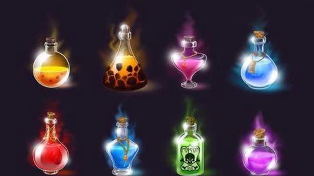Lighter Potions (weight from 0.5 to 0.3)