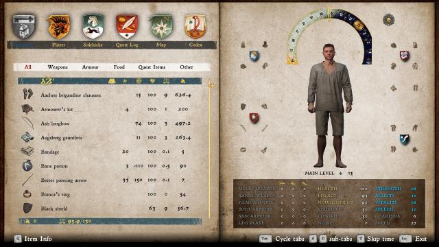 Paper UI - for Kingdom Come: Deliverance