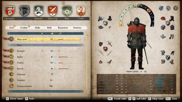 Paper UI - for Kingdom Come: Deliverance