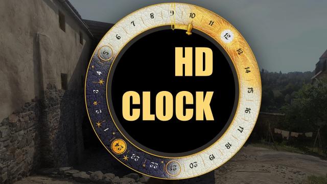HD Clock retexture - Inventory clock updated for Kingdom Come: Deliverance