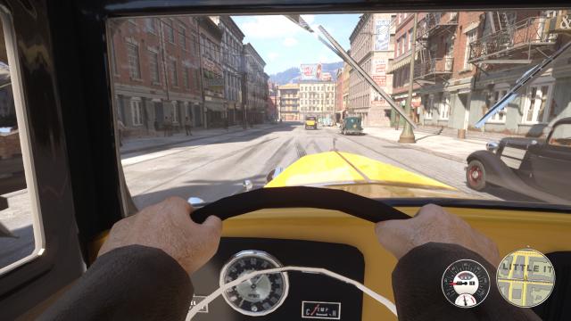 Вождение от первого лица / First person car