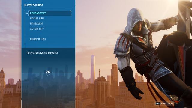 Эцио Аудиторе / Ezio Auditore da Firenze для Marvel's Spider-Man Remastered