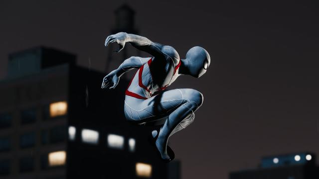 Black or White Secret War Suit for Marvel's Spider-Man Remastered