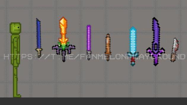 Terraria Weapons для Melon Playground