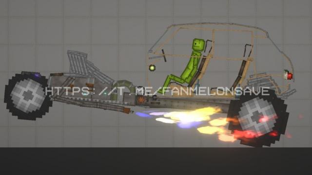 Two variations of the Mini Cooper для Melon Playground