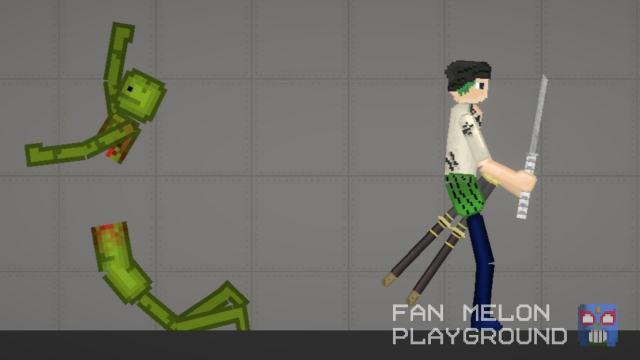NPC Roronoa Zoro для Melon Playground