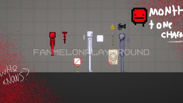 Monthly Tone character for Melon Playground