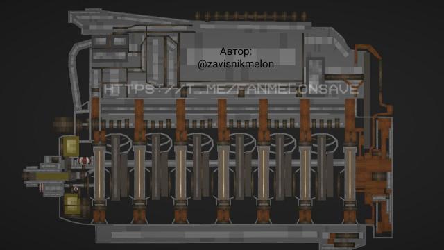 Tank 12-cylinder engine YaMZ-240