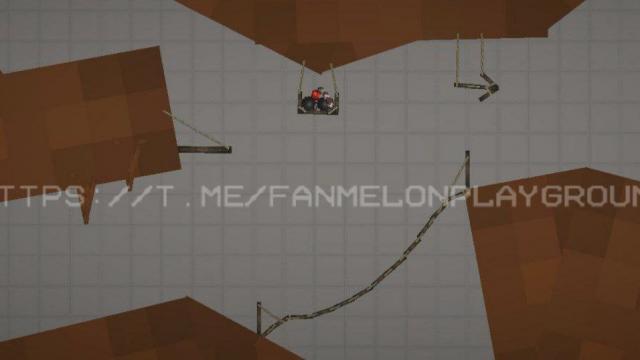 Гора с пещерами для Melon Playground