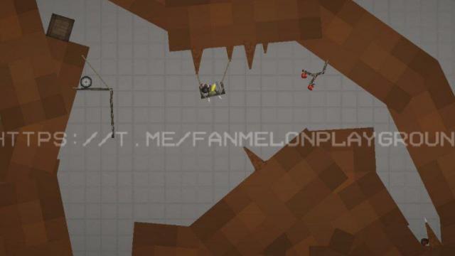 Гора с пещерами для Melon Playground