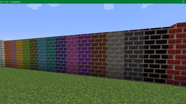 Colored Bricks Mod