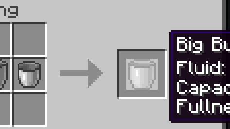 Big Buckets для Minecraft