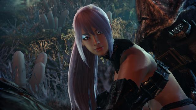 Longer Ponytail Hairstyle для Monster Hunter: World