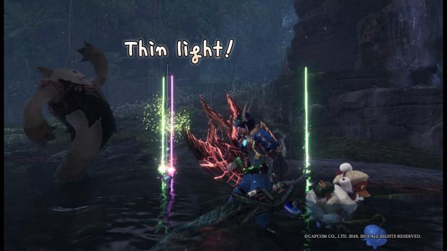 Souvenir's Light Pillar для Monster Hunter: World