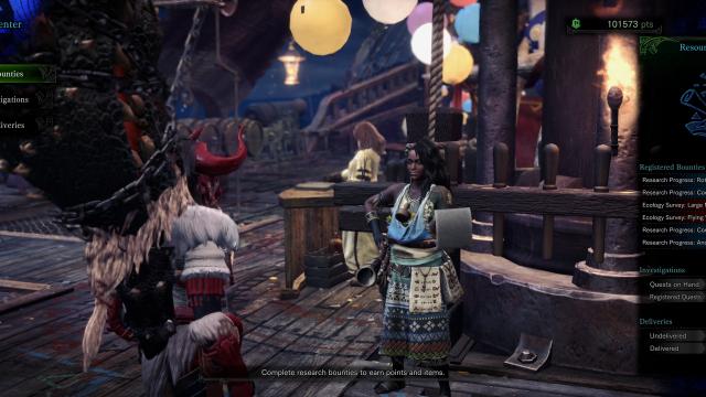 Extra NPCs in Astera Gathering Hub (Iceborne)