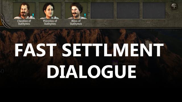 Fast Settlement Dialogue