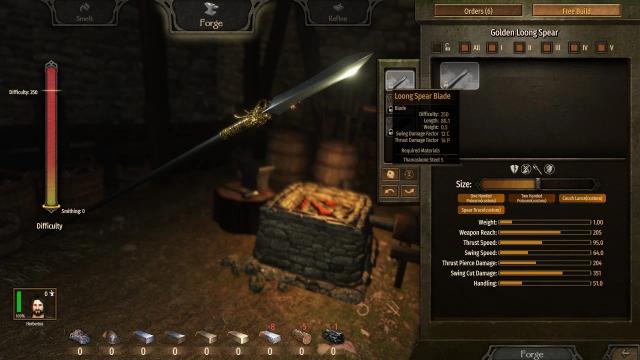 Loong Spear for Mount And Blade: Bannerlord